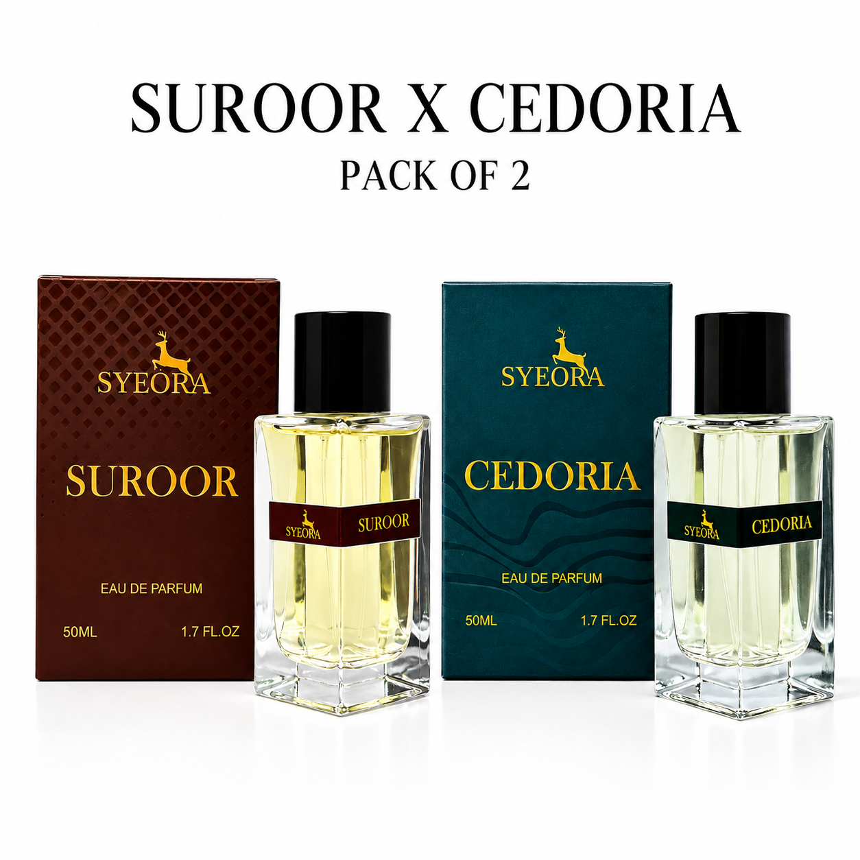Syeora Suroor & Cedoria – Pack of 2